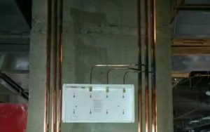 医院中心供氧系统管道布置说明