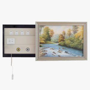 医院病房壁画式设备带